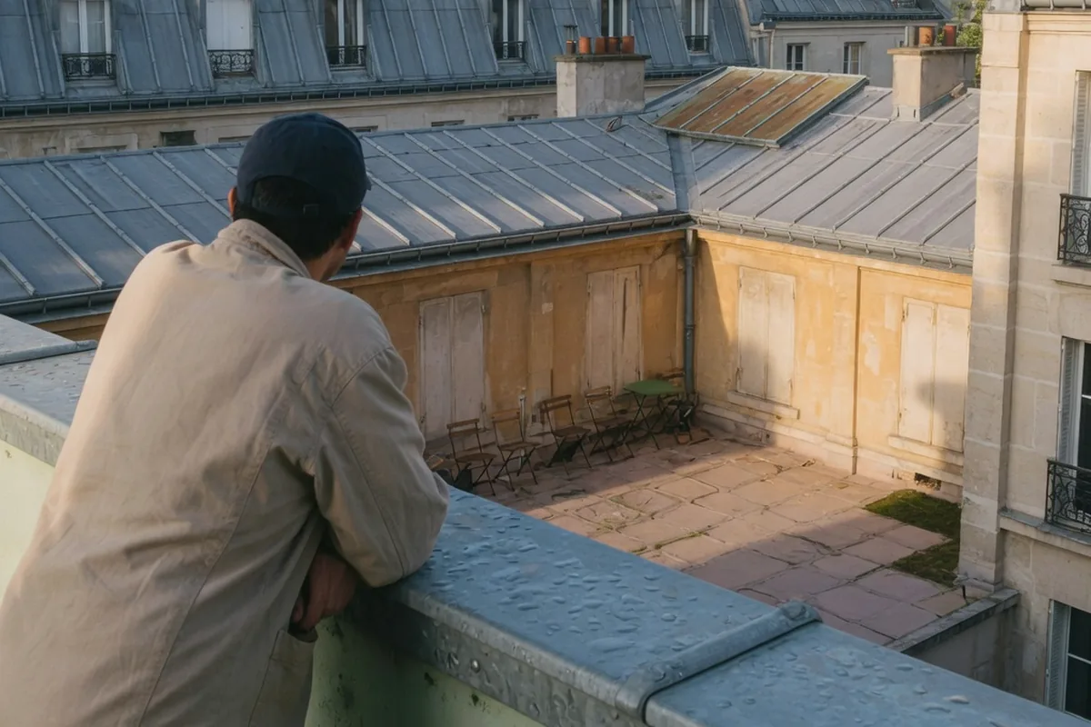 French holidays and closed doors — later in the day.